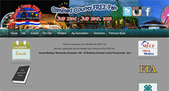 Desktop Screenshot of olmstedcountyfair.com
